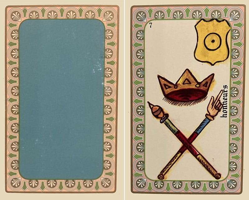 Carte bleue + Honneurs Oracle Belline - L'Oracle de Belline