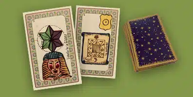 Le tirage en coupe à deux cartes Oracle Belline